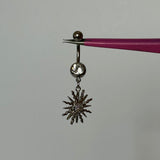 Silver Sun Belly Bar