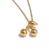 Cherry Gold Necklace