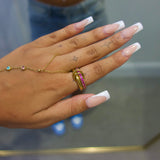 Pink Stack It Ring