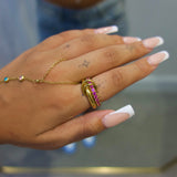 Pink Stack It Ring