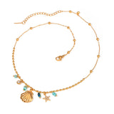 Beaded Shell Necklace