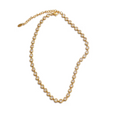 Angel Gemstone Gold Necklace