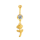 Gold Rose Belly Bar