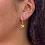 Astra Huggie Earrings