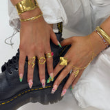 Irregular Circle Ring