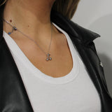 Cherry Silver Necklace