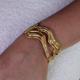 Geometric Chunky Bangle