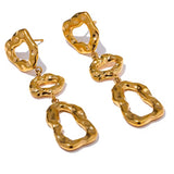 Lola Gold Stud Earrings