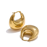 Emmy Gold Hoops
