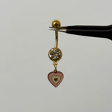 Bubblegum Heart Belly Bar