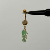 Blue Sea Horse Belly Bar