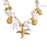 Under The Sea Charm Necklace