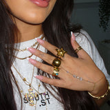 Poker Gold Ring