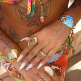 Alora Gold Hand Chain