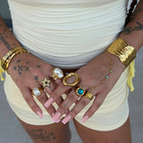 Aliya Gold Ring - ILLUSIVE JEWELS