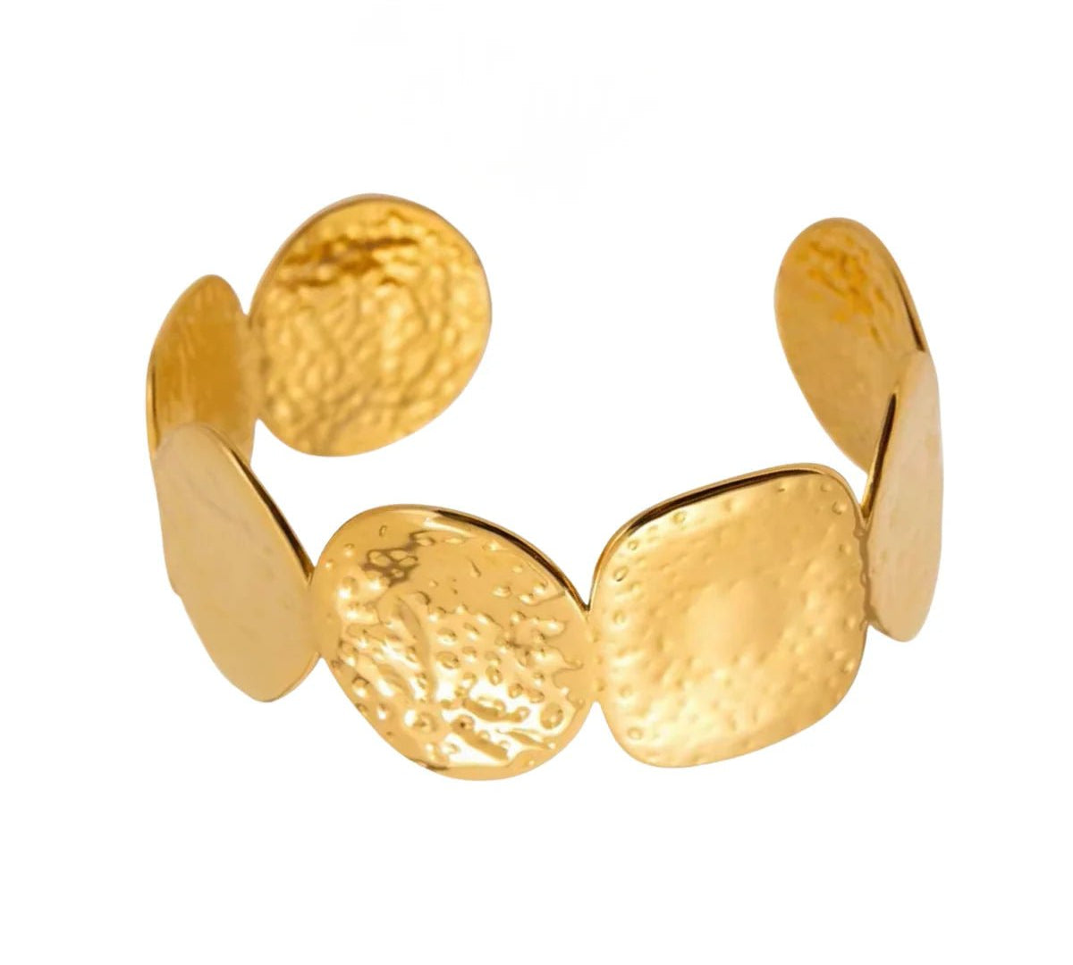 Amara Gold Bangle - ILLUSIVE JEWELS