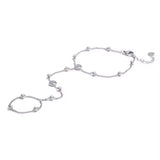 Amara Silver Hand Chain - ILLUSIVE JEWELS
