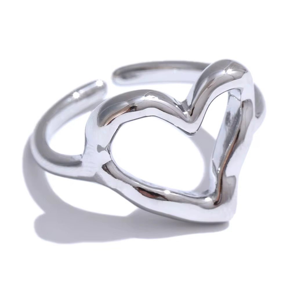 Amor Silver Ring - ILLUSIVE JEWELS