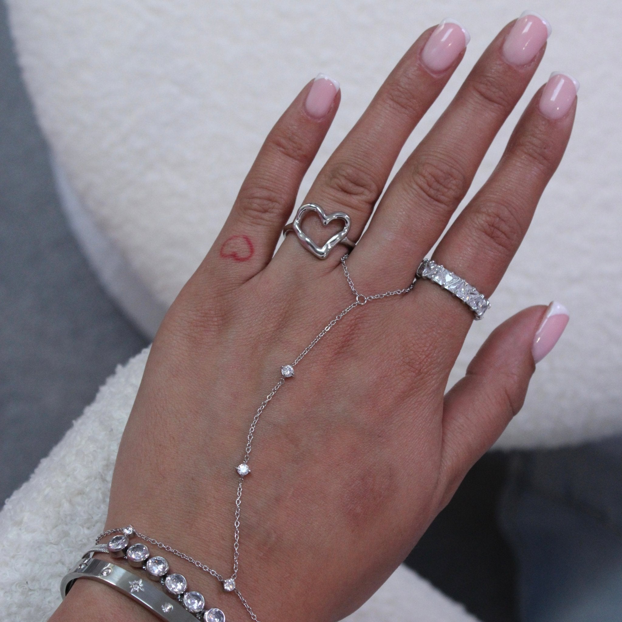 Amor Silver Ring - ILLUSIVE JEWELS