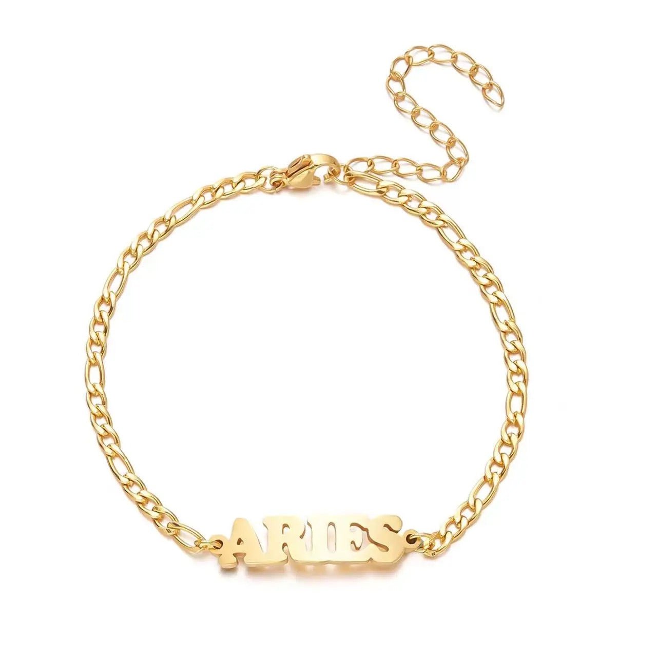 Aries Star Sign Anklet - ILLUSIVE JEWELS