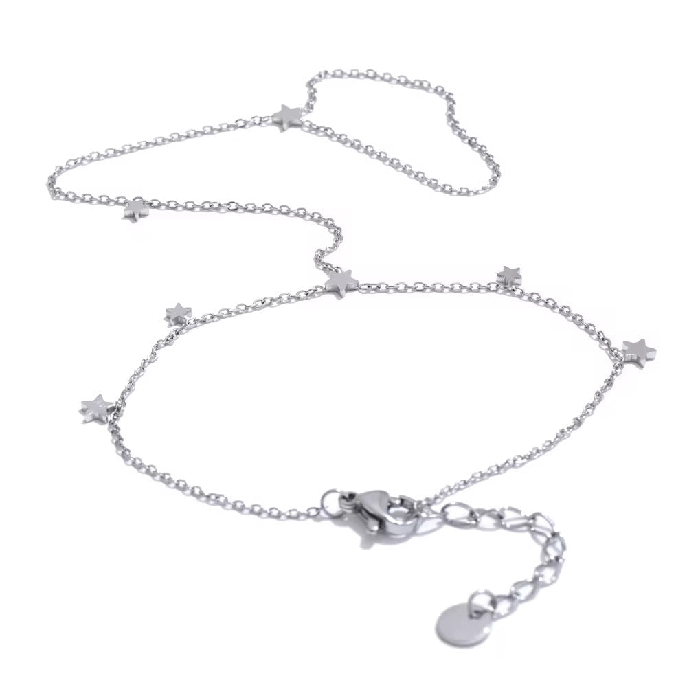 Astra Silver Hand Chain - ILLUSIVE JEWELS