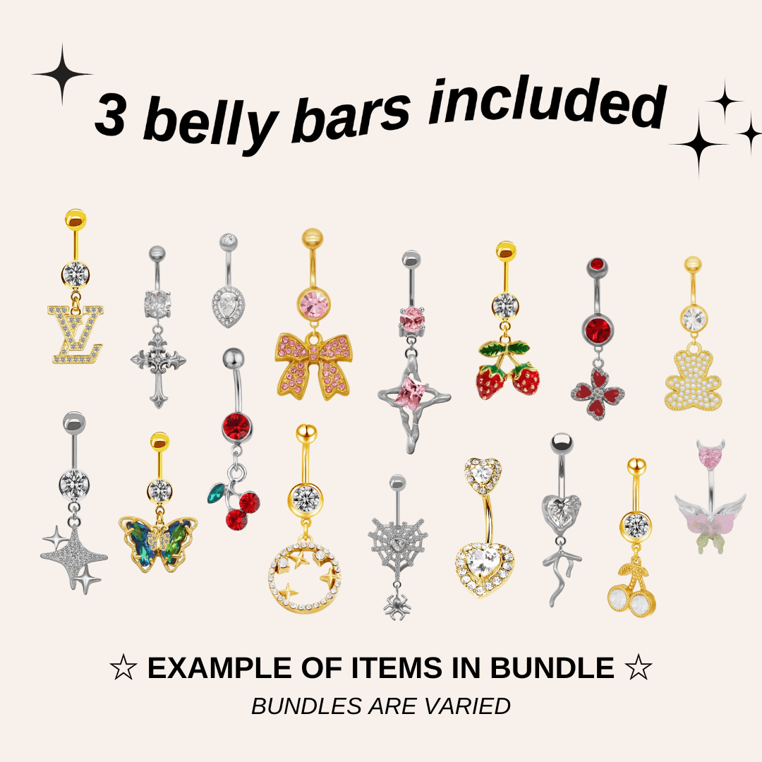 Belly Bar Mystery Bundle - ILLUSIVE JEWELS