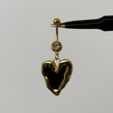 Black Amor Belly Bar - ILLUSIVE JEWELS