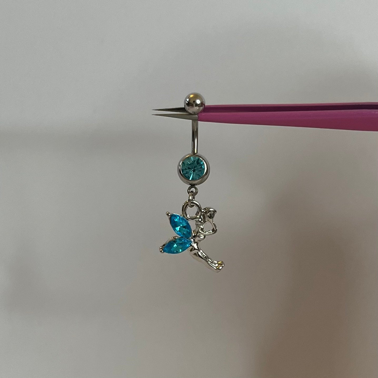 Blue Fairy Belly Bar - ILLUSIVE JEWELS