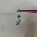 Blue Fairy Belly Bar - ILLUSIVE JEWELS