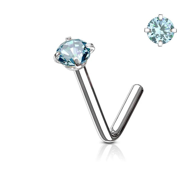 Blue Nose Stud - ILLUSIVE JEWELS