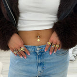 Bonnie Mixed Metal Ring - ILLUSIVE JEWELS