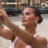 Bubble Letter Initial Necklace - ILLUSIVE JEWELS