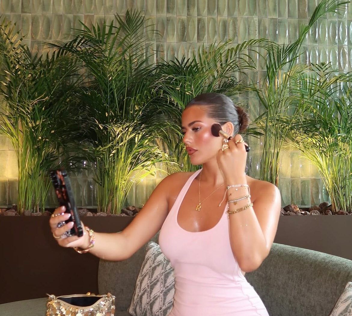 Bubble Letter Initial Necklace - ILLUSIVE JEWELS