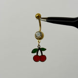 Cherry Belly Bar - ILLUSIVE JEWELS