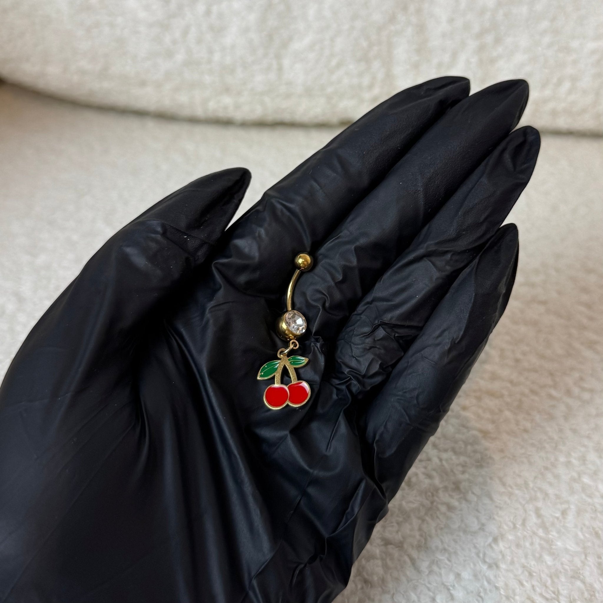 Cherry Belly Bar - ILLUSIVE JEWELS