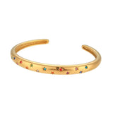 Colourful Selene Star Bangle - ILLUSIVE JEWELS