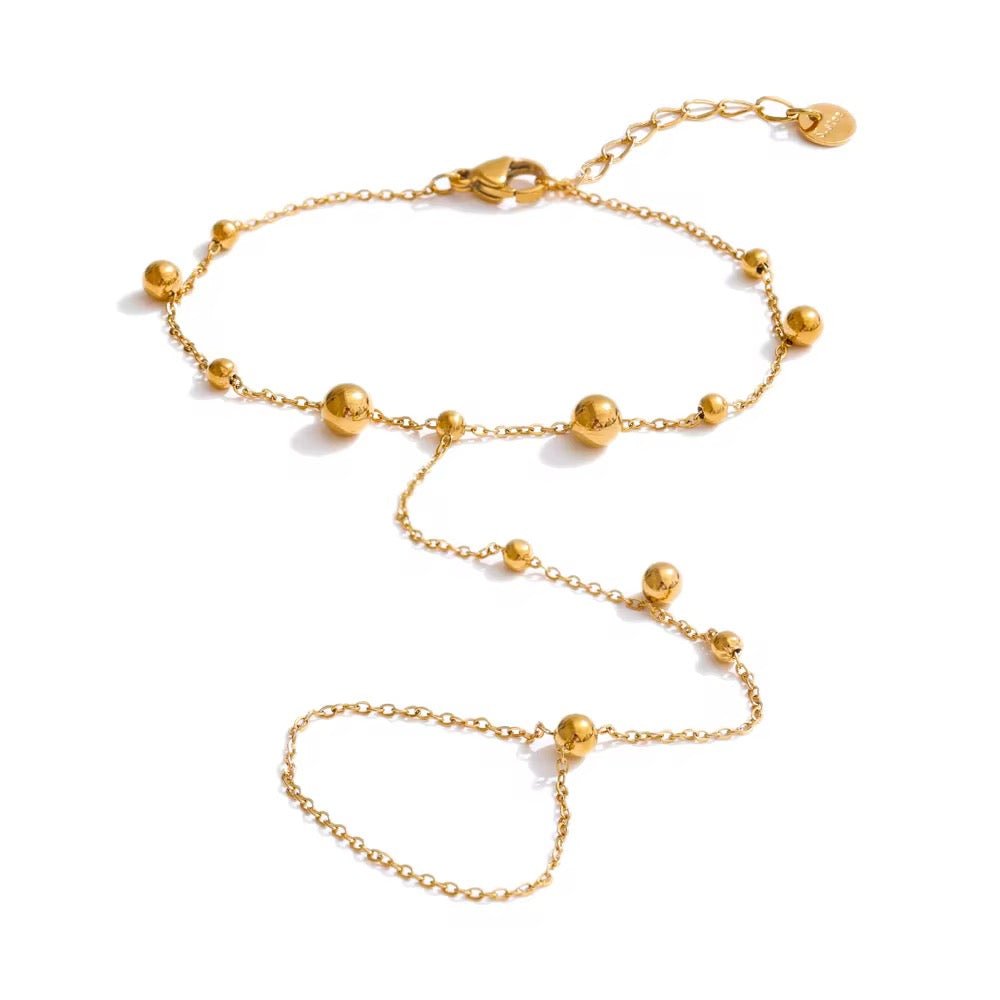 Effie Gold Hand Chain - ILLUSIVE JEWELS