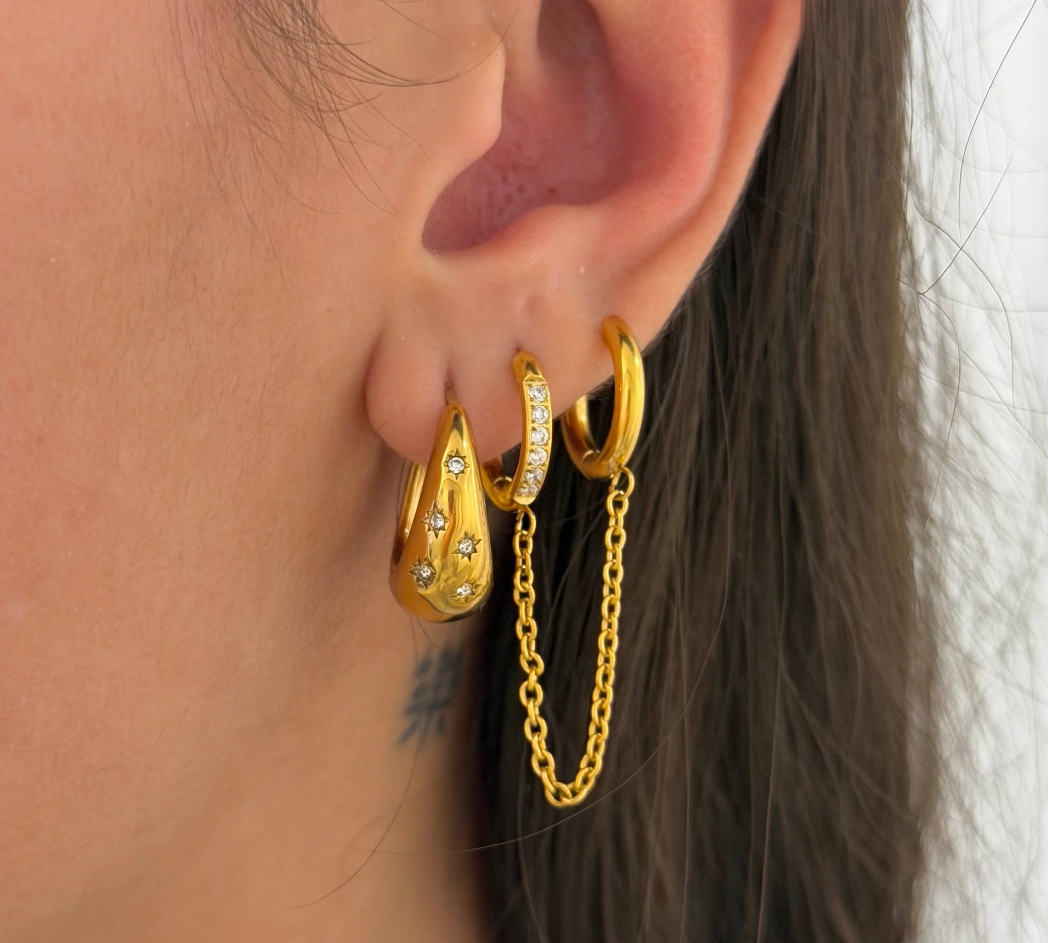 Esme Stack It Huggie Earrings - ILLUSIVE JEWELS