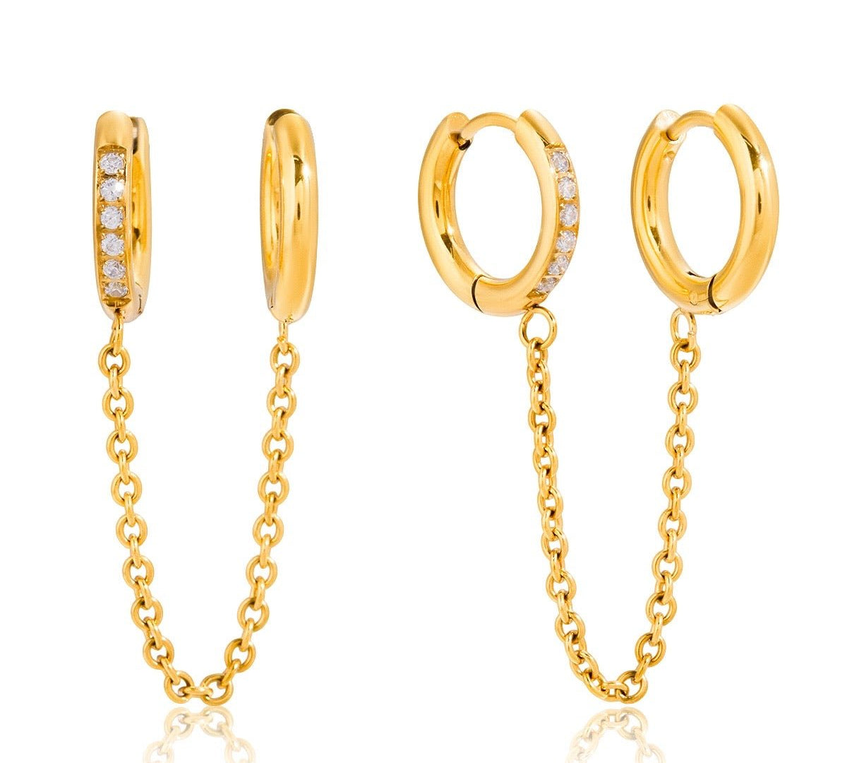 Esme Stack It Huggie Earrings - ILLUSIVE JEWELS
