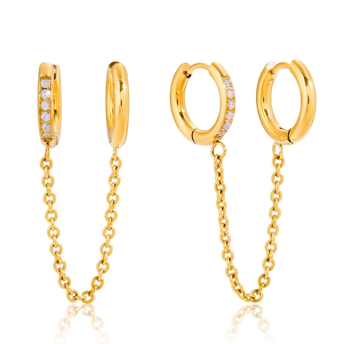 Esme Stack It Huggie Earrings - ILLUSIVE JEWELS