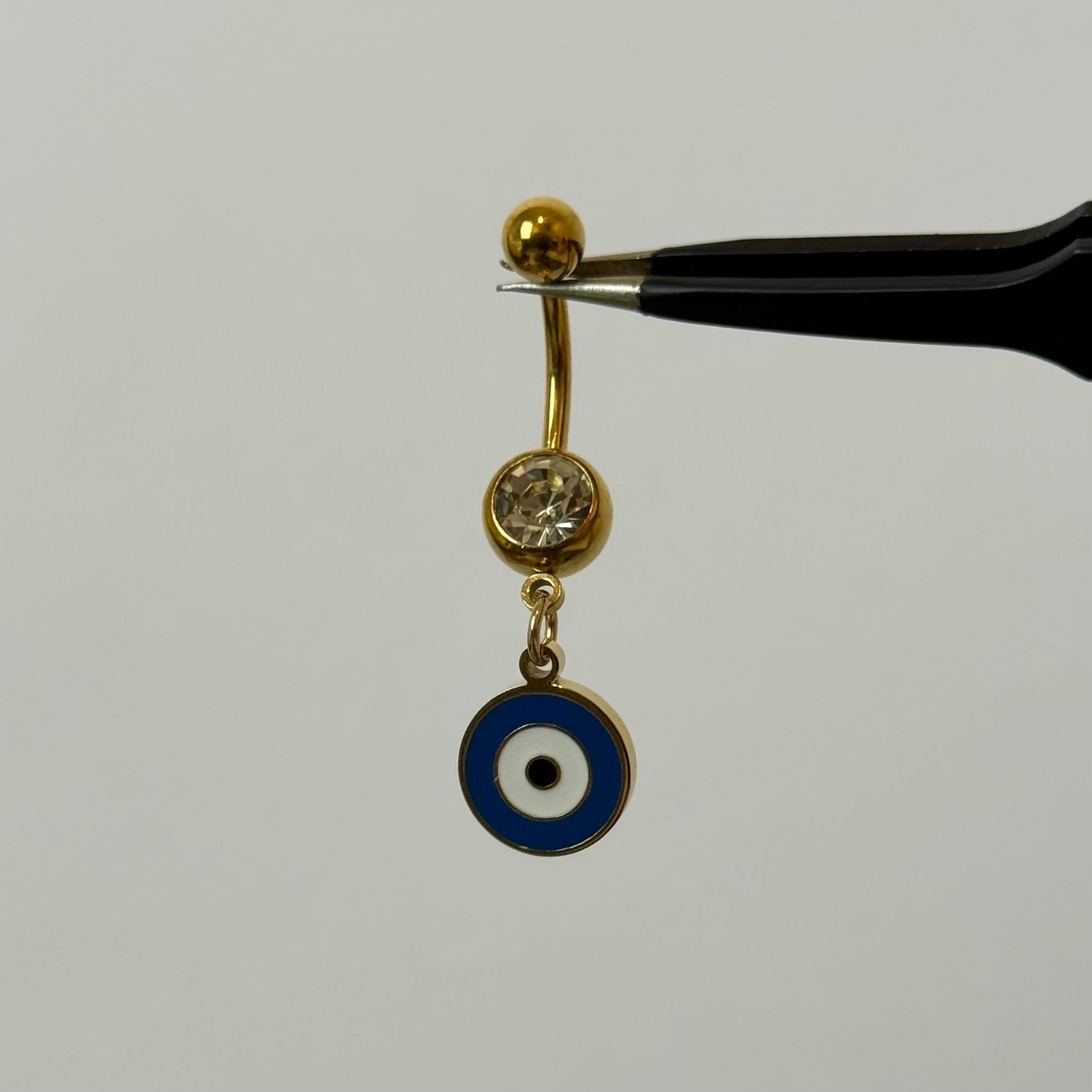 Evil Eye Belly Bar - ILLUSIVE JEWELS