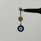 Evil Eye Belly Bar - ILLUSIVE JEWELS