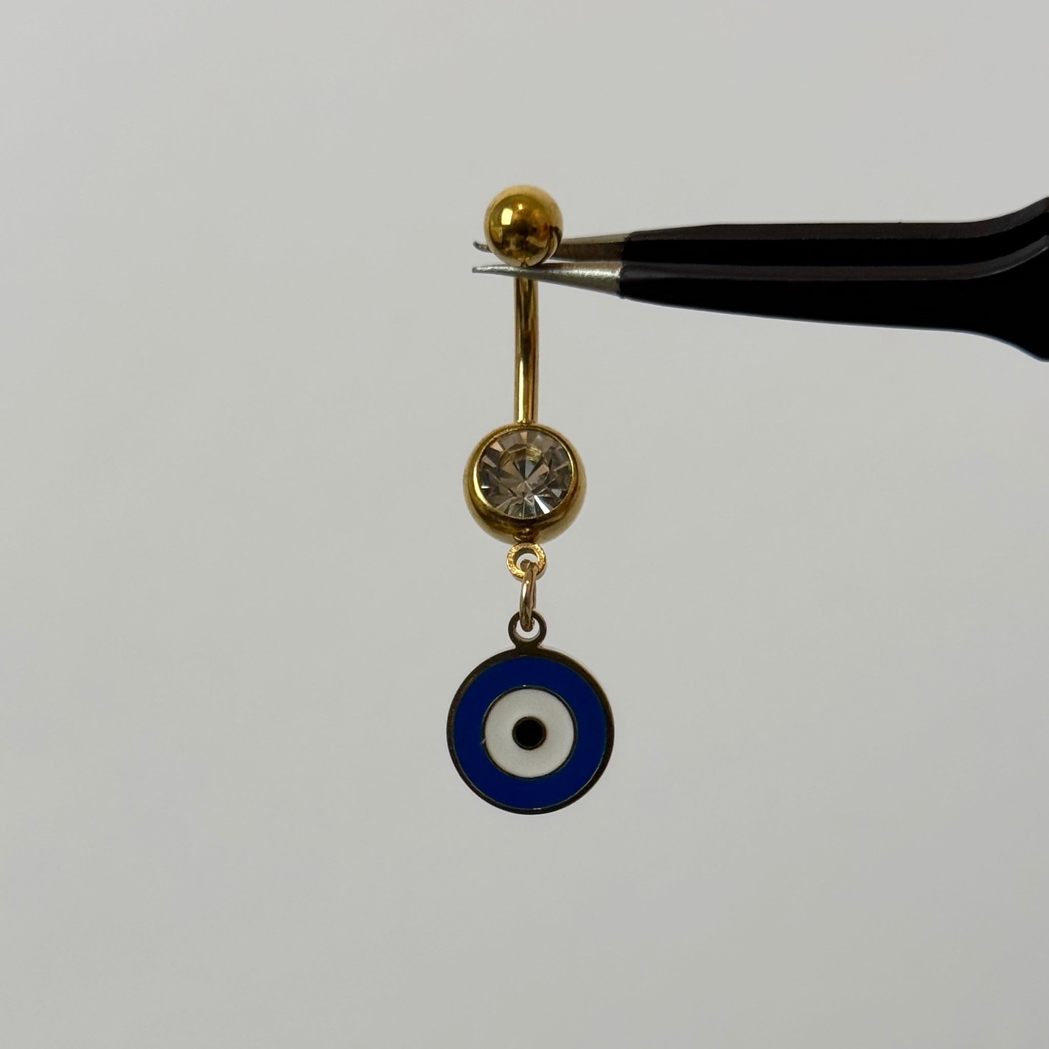Evil Eye Belly Bar - ILLUSIVE JEWELS
