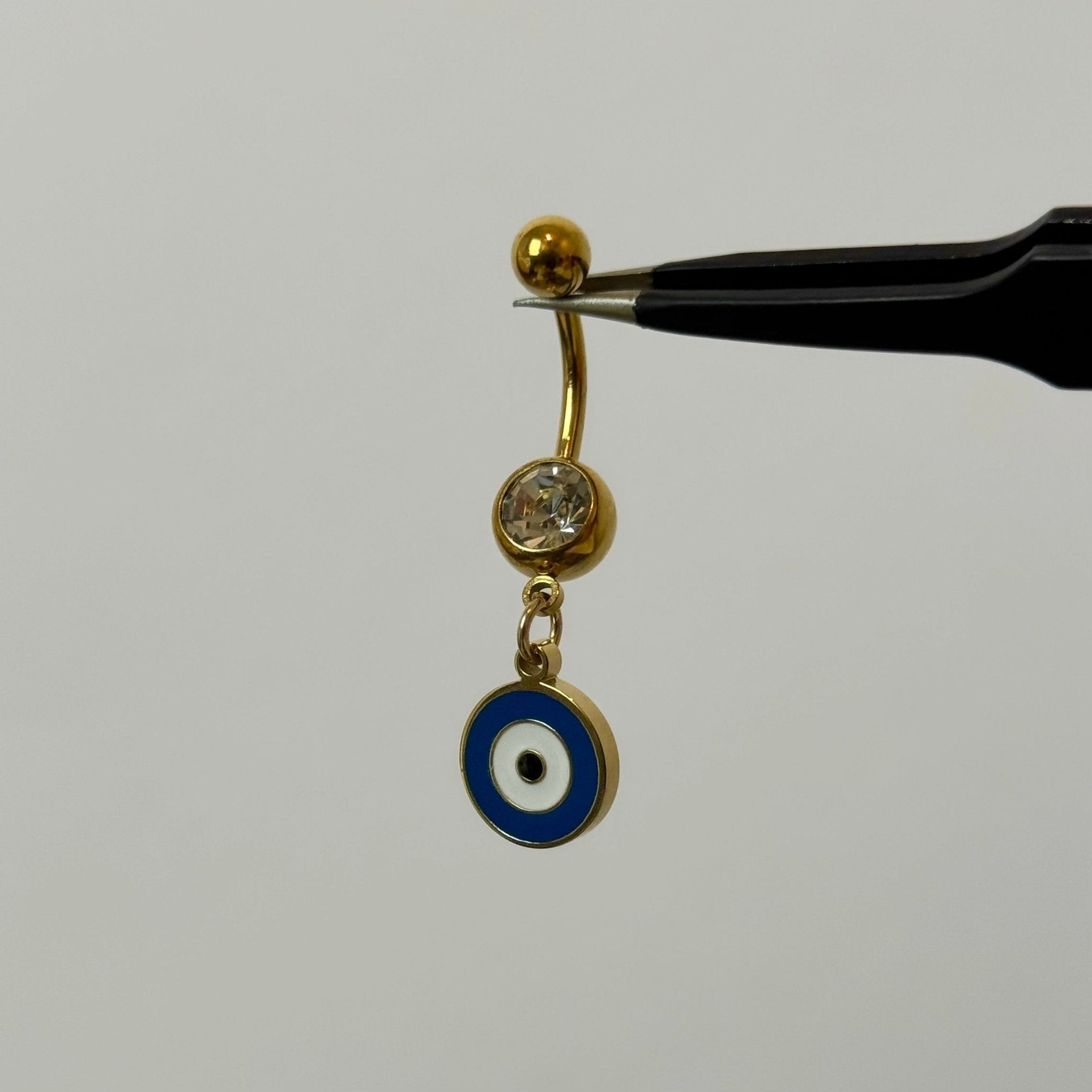 Evil Eye Belly Bar - ILLUSIVE JEWELS