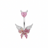 Fairy Butterfly Belly Bar - ILLUSIVE JEWELS
