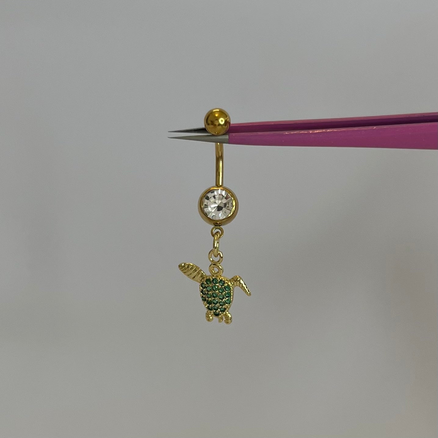 Flying Turtle Belly Bar - ILLUSIVE JEWELS