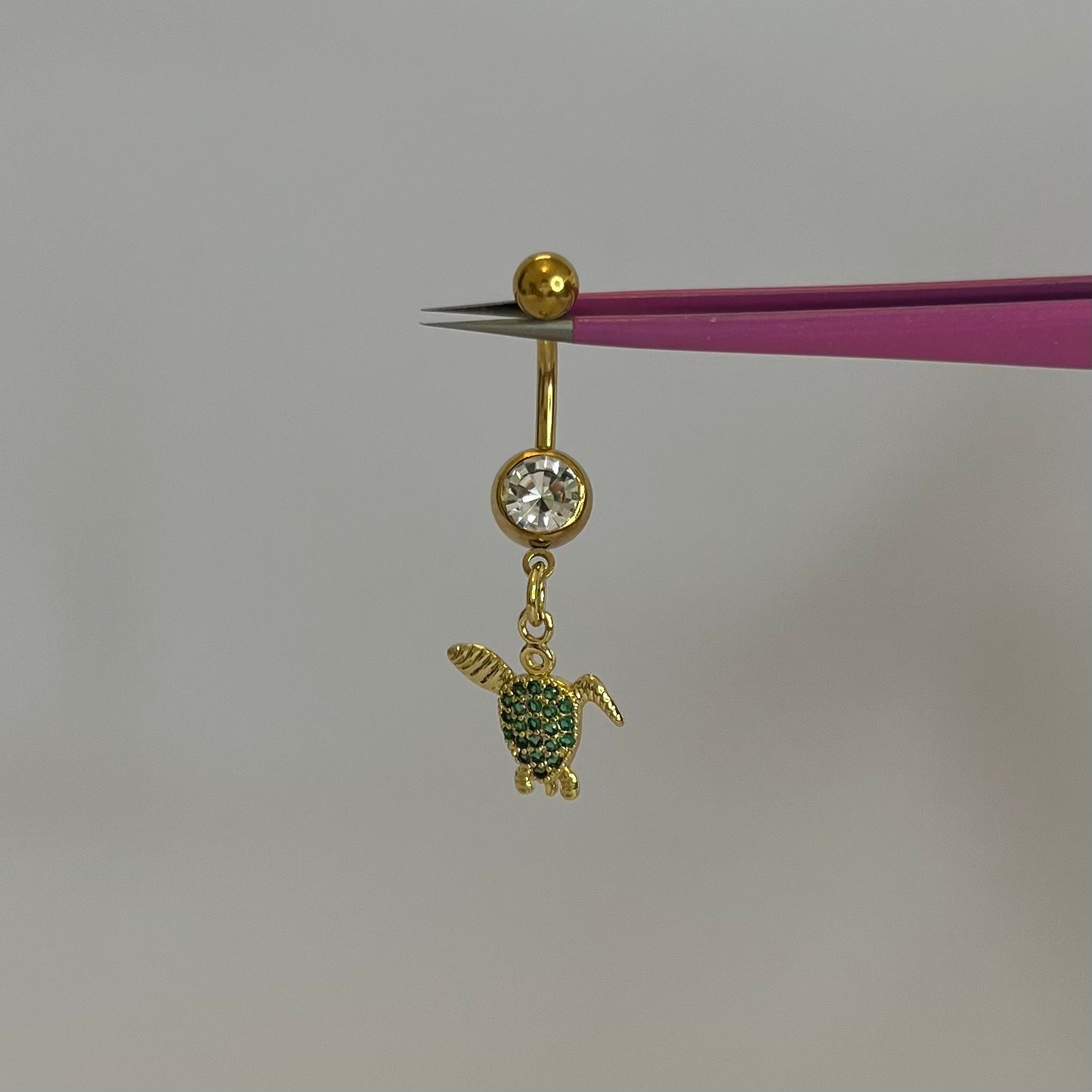 Flying Turtle Belly Bar - ILLUSIVE JEWELS