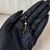 Gold Chilli Belly Bar - ILLUSIVE JEWELS