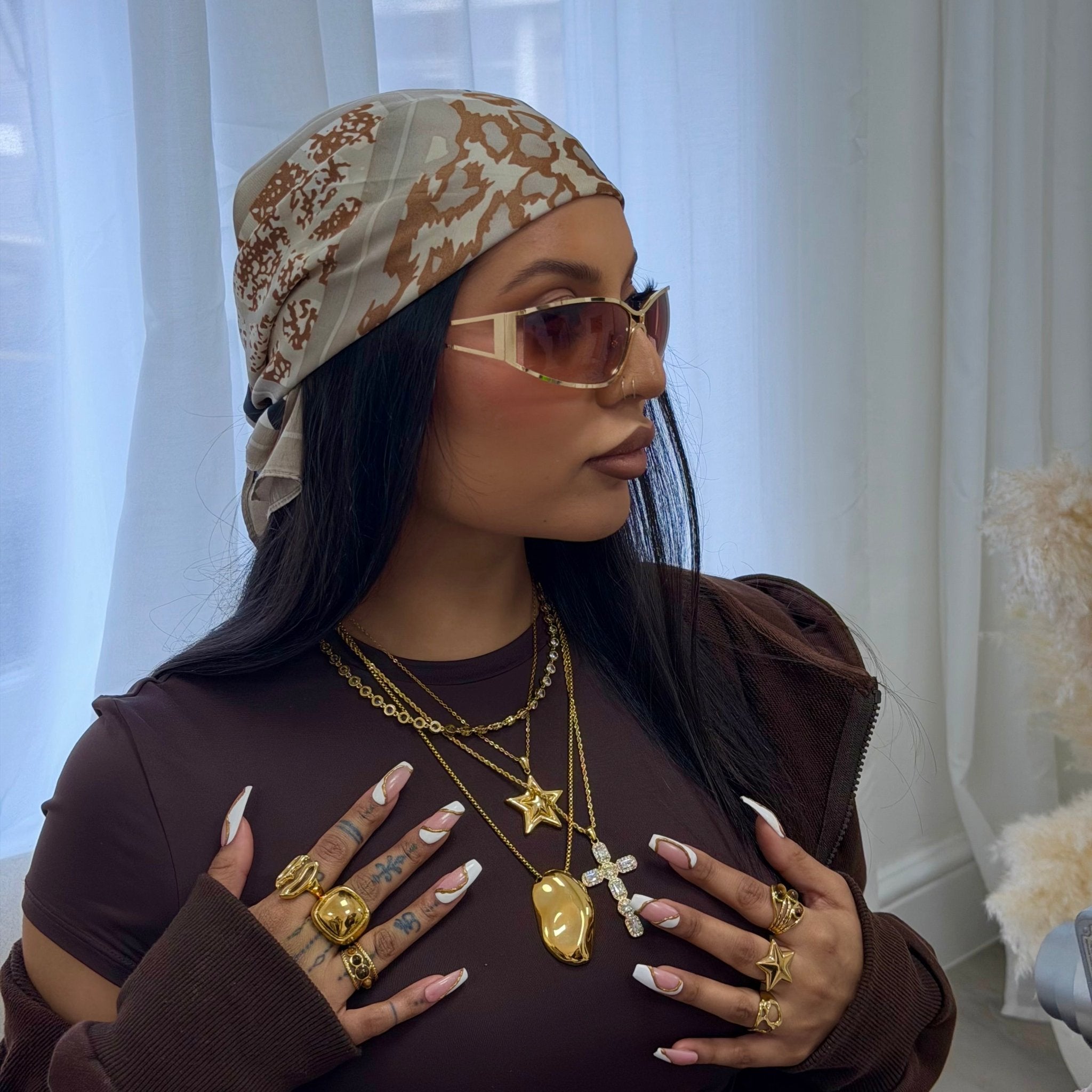 Gold Cross Necklace - ILLUSIVE JEWELS