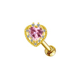 Gold Diamanté Helix Piercing - ILLUSIVE JEWELS
